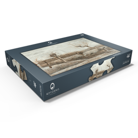 Darstellung des Puzzle Motivs Tetards (Pollards) (1884) by Vincent van Gogh - Puzzleteile: 500