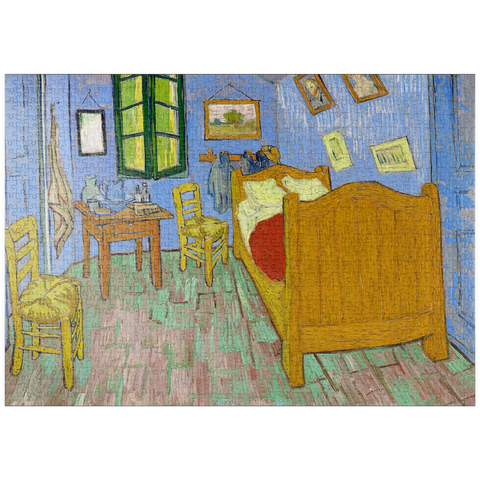puzzleplate The Bedroom (1889) by Vincent van Gogh 1000 Puzzle