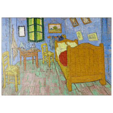 puzzleplate The Bedroom (1889) by Vincent van Gogh 200 Puzzle