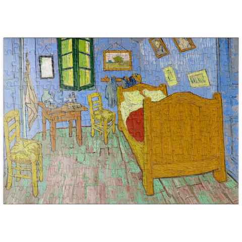 puzzleplate The Bedroom (1889) by Vincent van Gogh 200 Puzzle