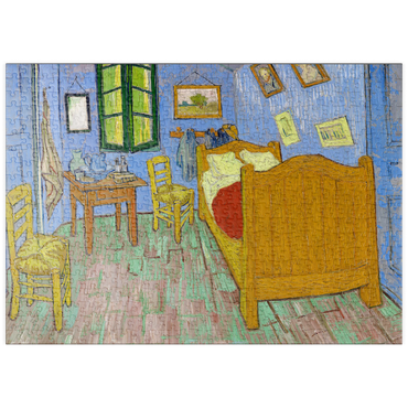 puzzleplate The Bedroom (1889) by Vincent van Gogh 500 Puzzle