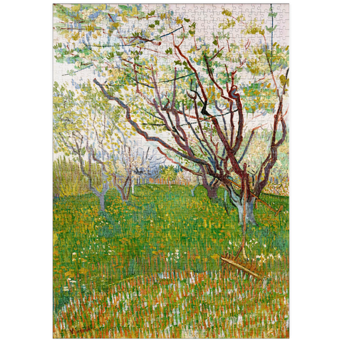 puzzleplate The Flowering Orchard (1888) by Vincent van Gogh 1000 Puzzle