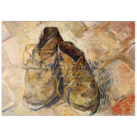 puzzleplate Shoes (1888) by Vincent van Gogh 100 Puzzle
