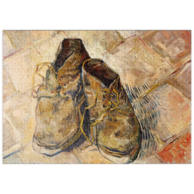 Darstellung des Puzzle Motivs Shoes (1888) by Vincent van Gogh - Puzzleteile: 200
