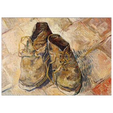 puzzleplate Shoes (1888) by Vincent van Gogh 500 Puzzle