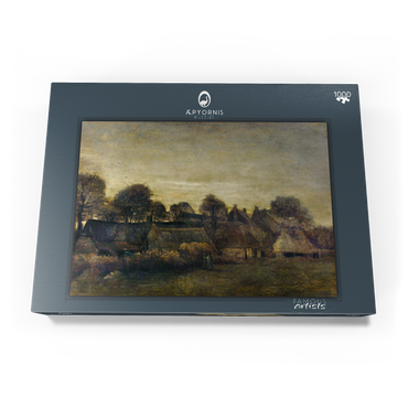 Farming Village at Twilight (1884) by Vincent van Gogh 1000 Puzzle Schachtel Ansicht3