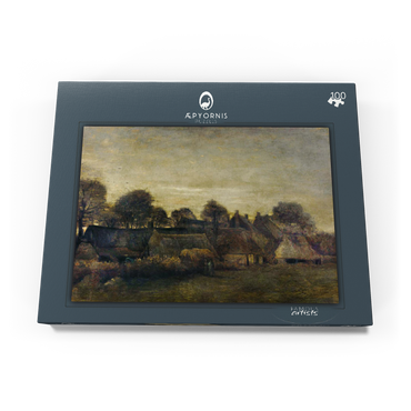 Farming Village at Twilight (1884) by Vincent van Gogh 100 Puzzle Schachtel Ansicht3