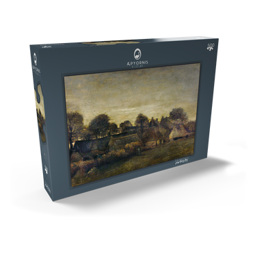 Farming Village at Twilight (1884) by Vincent van Gogh 500 Puzzle Schachtel Ansicht2
