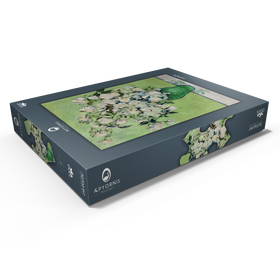 Alternative Darstellung des Puzzle-Motivs Roses (1890) by Vincent van Gogh – Puzzleteile: 1000