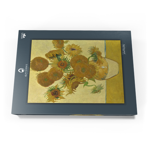 Vincent van Gogh's Sunflowers (1888) 1000 Puzzle Schachtel Ansicht3
