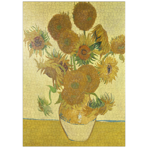 puzzleplate Vincent van Gogh's Sunflowers (1888) 1000 Puzzle