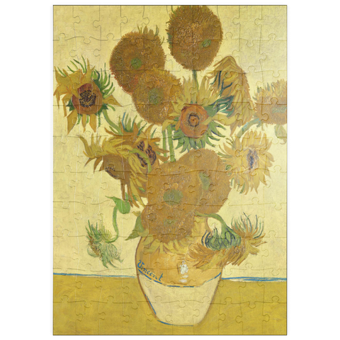 puzzleplate Vincent van Gogh's Sunflowers (1888) 100 Puzzle