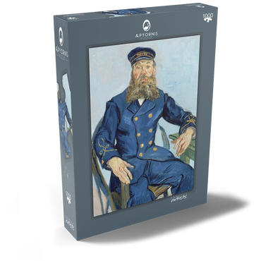 Vincent van Gogh's Portrait of the Postman Joseph Roulin (1888) 1000 Puzzle Schachtel Ansicht2