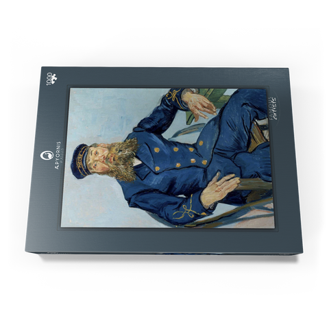 Vincent van Gogh's Portrait of the Postman Joseph Roulin (1888) 1000 Puzzle Schachtel Ansicht3