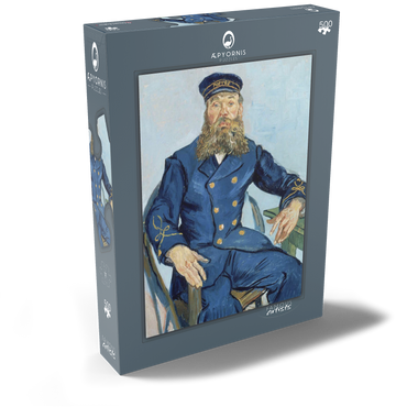 Vincent van Gogh's Portrait of the Postman Joseph Roulin (1888) 500 Puzzle Schachtel Ansicht2