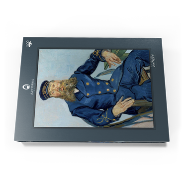 Vincent van Gogh's Portrait of the Postman Joseph Roulin (1888) 500 Puzzle Schachtel Ansicht3