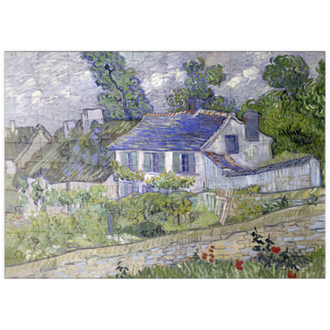 puzzleplate Vincent van Gogh's Houses at Auvers (1890) 100 Puzzle