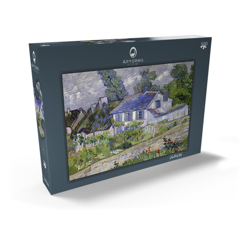 Vincent van Gogh's Houses at Auvers (1890) 500 Puzzle Schachtel Ansicht2