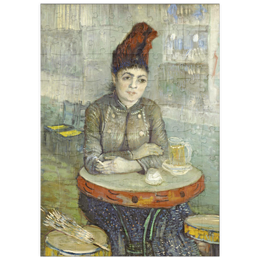 puzzleplate Vincent van Gogh's Agostina Segatori Sitting in the Café du Tambourin (1887–18888) 100 Puzzle
