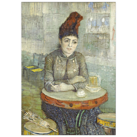 puzzleplate Vincent van Gogh's Agostina Segatori Sitting in the Café du Tambourin (1887–18888) 100 Puzzle