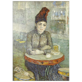 Darstellung des Puzzle-Motivs Vincent van Gogh's Agostina Segatori Sitting in the Café du Tambourin (1887-18888) – Puzzleteile: 200