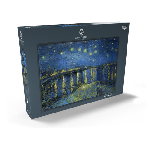 Vincent van Gogh's Starry Night Over the Rhone (1888) 1000 Puzzle Schachtel Ansicht2
