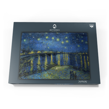Vincent van Gogh's Starry Night Over the Rhone (1888) 1000 Puzzle Schachtel Ansicht3