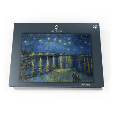 Vincent van Gogh's Starry Night Over the Rhone (1888) 500 Puzzle Schachtel Ansicht3