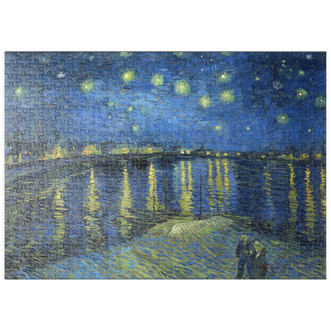puzzleplate Vincent van Gogh's Starry Night Over the Rhone (1888) 500 Puzzle