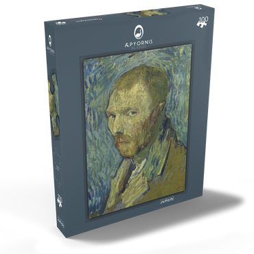Vincent van Gogh's Self-Portrait (1889) 100 Puzzle Schachtel Ansicht2