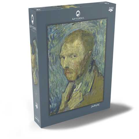 Vincent van Gogh's Self-Portrait (1889) 500 Puzzle Schachtel Ansicht2