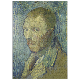 Darstellung des Puzzle Motivs Vincent van Gogh's Self-Portrait (1889) - Puzzleteile: 500