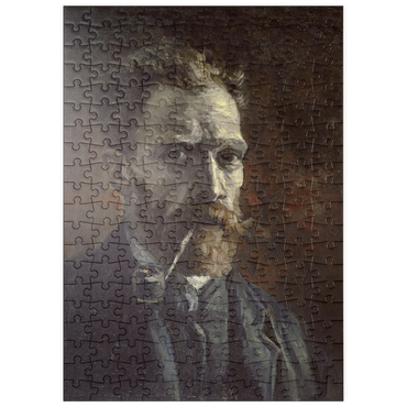 puzzleplate Vincent van Gogh's Self-Portrait with Pipe (1886) 200 Puzzle