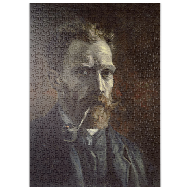 puzzleplate Vincent van Gogh's Self-Portrait with Pipe (1886) 500 Puzzle