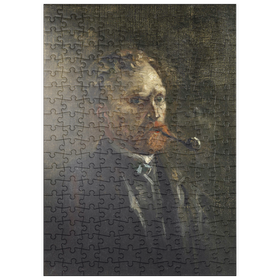 Darstellung des Puzzle-Motivs Vincent van Gogh's Self-Portrait (1886) – Puzzleteile: 200