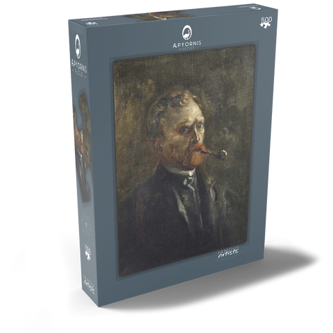 Vincent van Gogh's Self-Portrait (1886) 500 Puzzle Schachtel Ansicht2