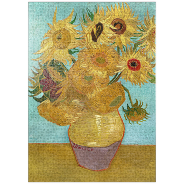 puzzleplate Vincent van Gogh's Vase with Twelve Sunflowers (1888–1889) 1000 Puzzle