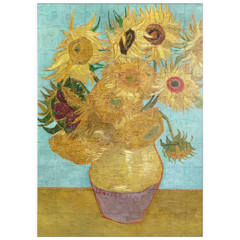 puzzleplate Vincent van Gogh's Vase with Twelve Sunflowers (1888–1889) 100 Puzzle