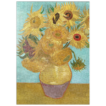 puzzleplate Vincent van Gogh's Vase with Twelve Sunflowers (1888–1889) 500 Puzzle