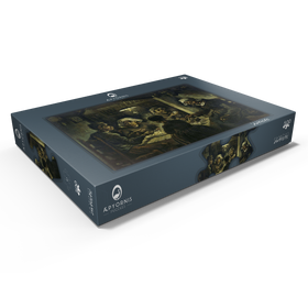 Darstellung des Puzzle Motivs Vincent van Gogh's The Potato Eaters (1885) - Puzzleteile: 500