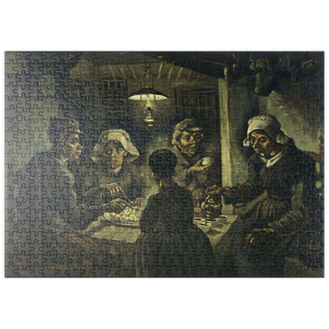 puzzleplate Vincent van Gogh's The Potato Eaters (1885) 500 Puzzle