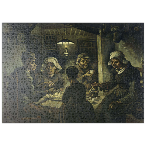 puzzleplate Vincent van Gogh's The Potato Eaters (1885) 500 Puzzle