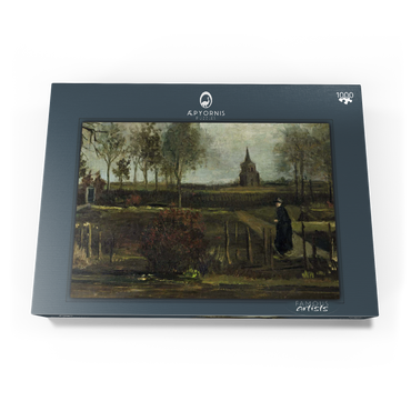 Vincent van Gogh's The Parsonage Garden at Nuenen (1884) 1000 Puzzle Schachtel Ansicht3