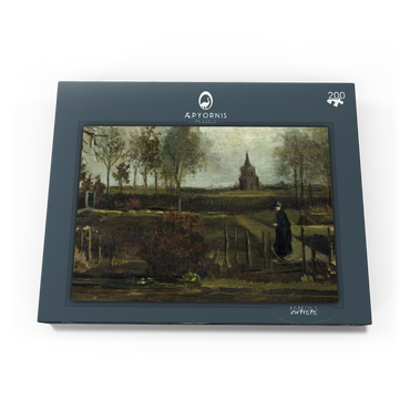 Vincent van Gogh's The Parsonage Garden at Nuenen (1884) 200 Puzzle Schachtel Ansicht3
