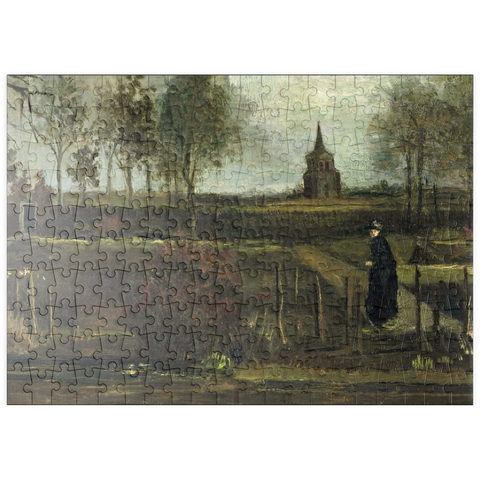 puzzleplate Vincent van Gogh's The Parsonage Garden at Nuenen (1884) 200 Puzzle