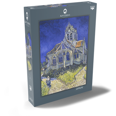 Vincent van Gogh's The Church at Auvers (1890) 1000 Puzzle Schachtel Ansicht2