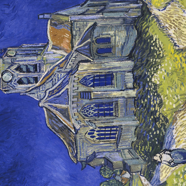 Vincent van Gogh's The Church at Auvers (1890) 1000 Puzzle 3D Modell