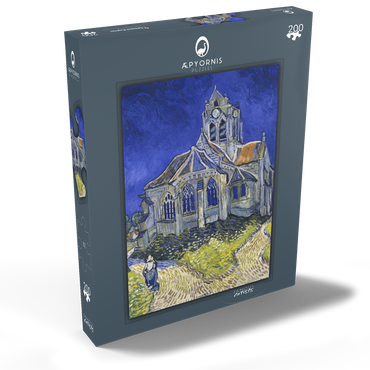 Vincent van Gogh's The Church at Auvers (1890) 200 Puzzle Schachtel Ansicht2