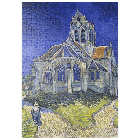 puzzleplate Vincent van Gogh's The Church at Auvers (1890) 500 Puzzle
