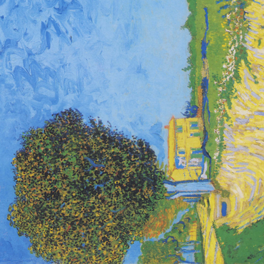 Vincent van Gogh's Avenue at Arles with houses (1888) 1000 Puzzle 3D Modell